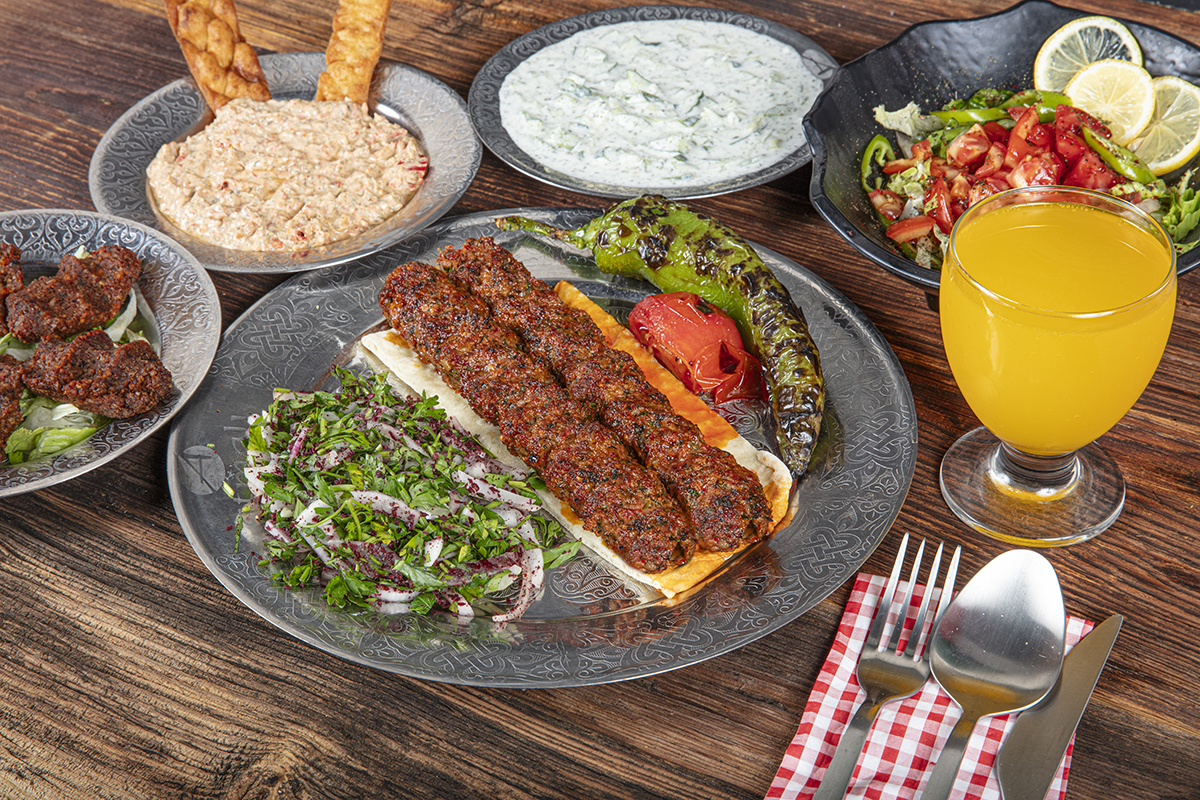 Sebzeli kıyma Kebabı